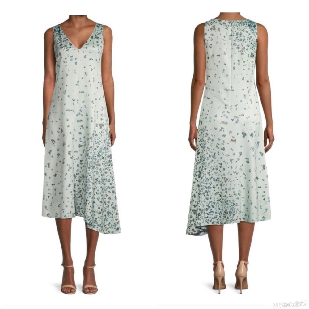Vince Asymmetrical Floral Dress - Picture 11 of 11